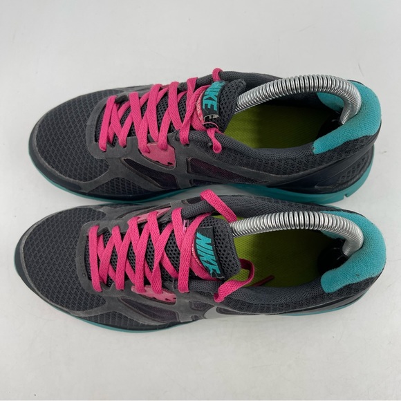 🥾 Nike Lunarglide 3 Grey Pink Running Shoes - Size 7.5 Women’s - Picture 5 of 11